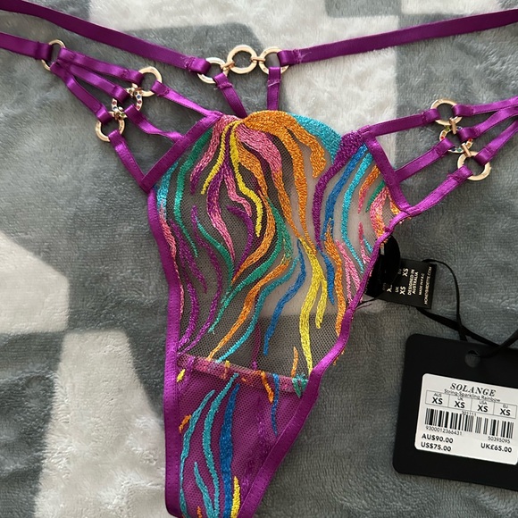 SOLANGE RAINBOW THONG - Picture 12 of 12